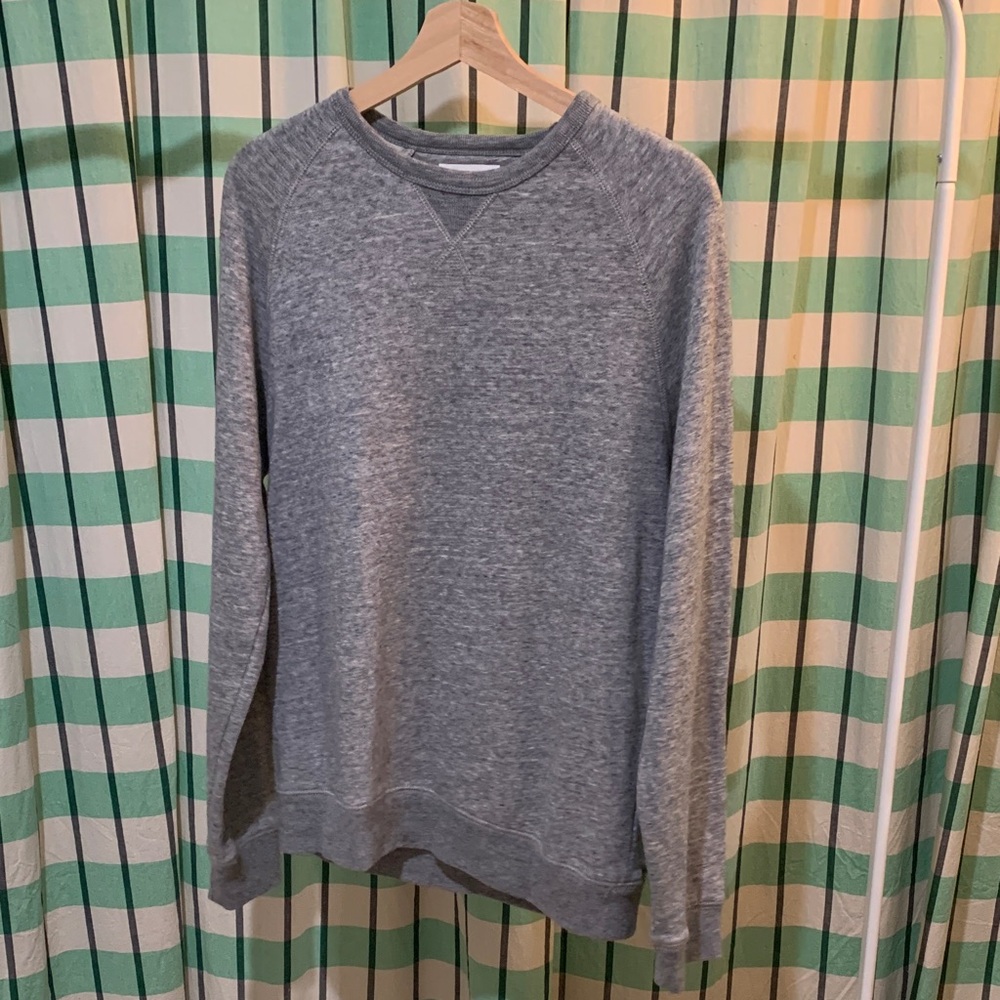 Old Navy Men's Heather Gray Crewneck Sweater